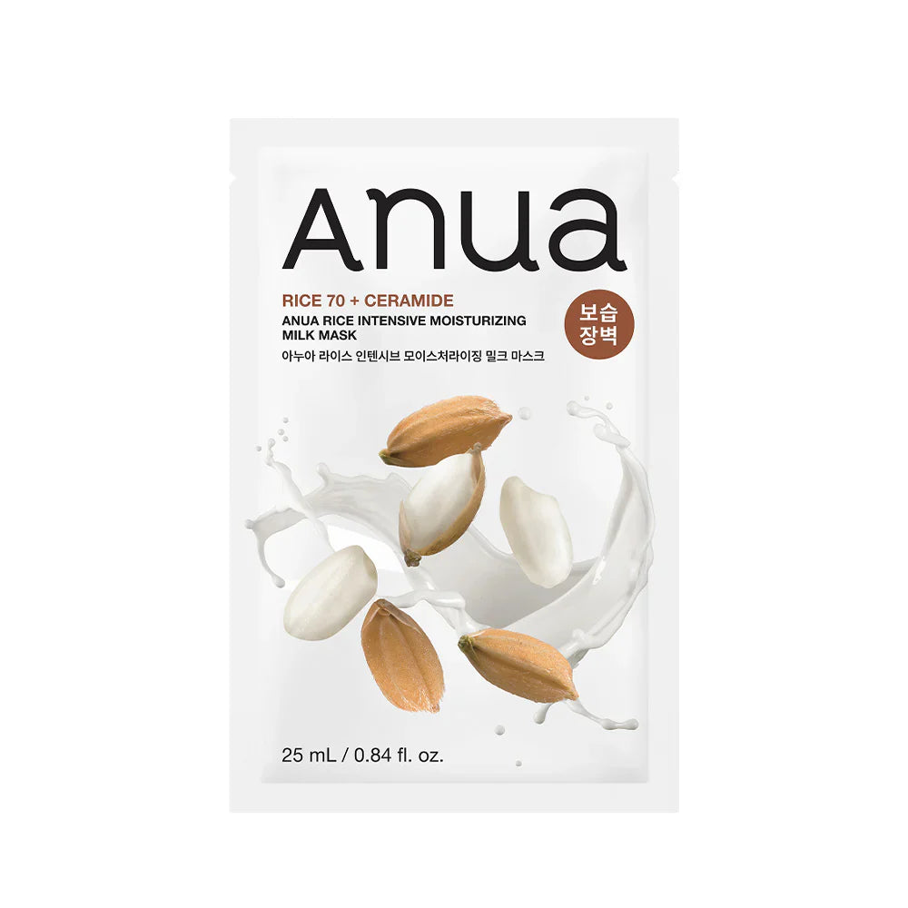 Anua Rice Intensive Moisturizing Milk Mask 25ml 1ea