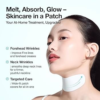 Anua PDRN Collagen Melting Patch For Neck 1 Box (4 Patches)