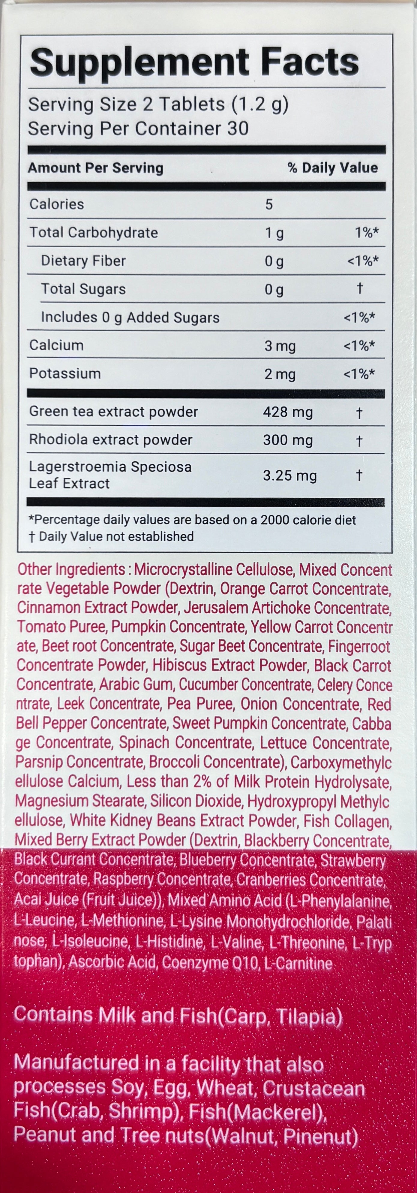 FOODOLOGY Coleology Cut PRO 600mg x 60 tablet (3-month supply)