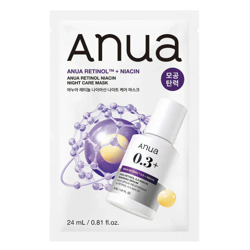 Anua Retinol Niacin Night Care Mask 24ml