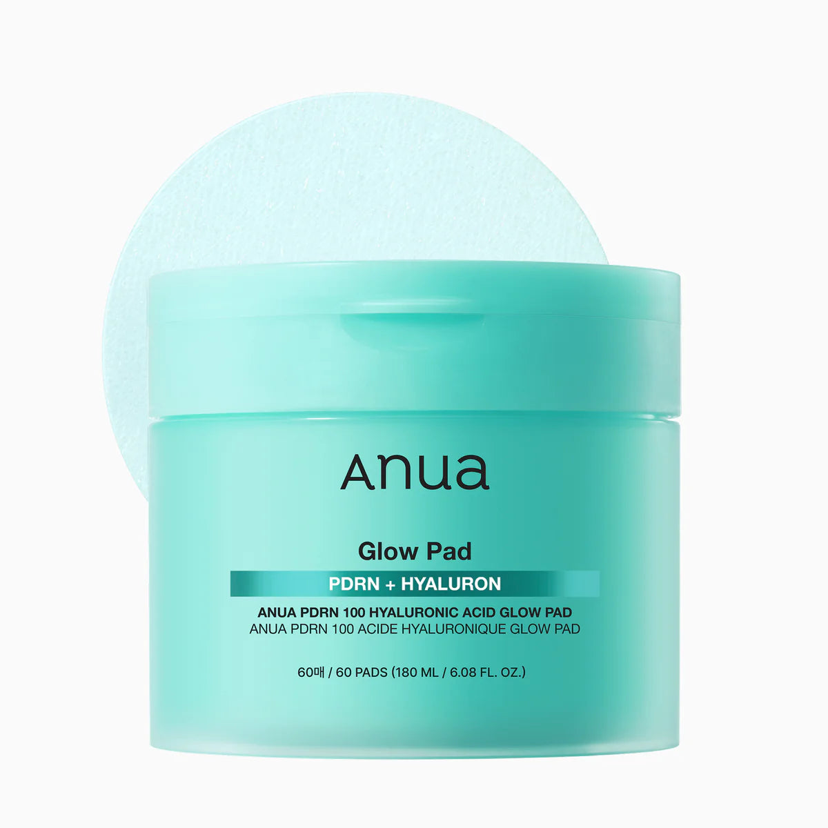 ANUA PDRN 100 Hyaluronic Acid Glow Pad 60ea