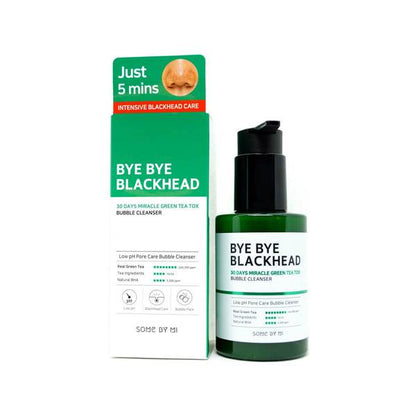 SOMEBYMI BYE BYE BLACKHEAD 30 Days Miracle Green Tea Tox Bubble Cleanser