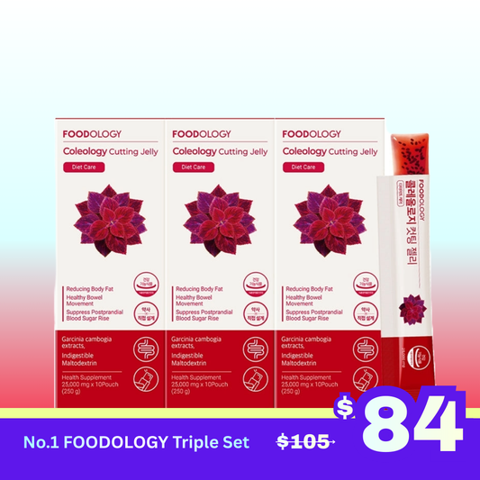FOODOLOGY Coleology Cutting Jelly 10 sticks (30-days supply)