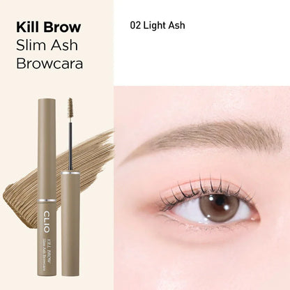 CLIO  Kill Brow Slim Ash Browcara - 4 Colors