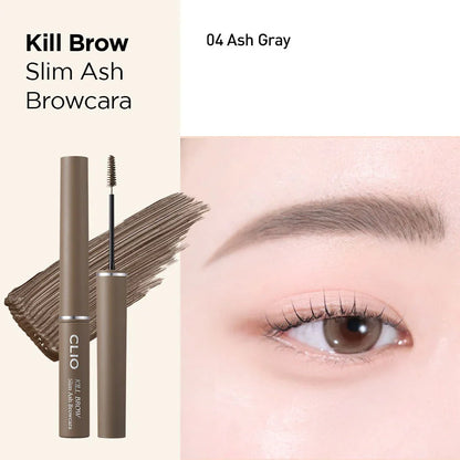CLIO  Kill Brow Slim Ash Browcara - 4 Colors