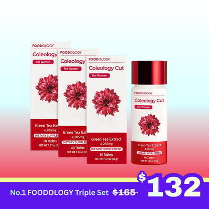 FOODOLOGY Coleology Cut PRO 600mg x 60 tablet (3-month supply)