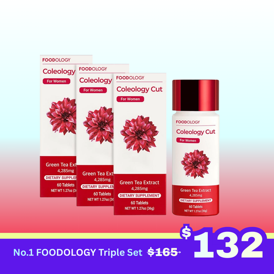 FOODOLOGY Coleology Cut PRO 600mg x 60 tablet (3-month supply)