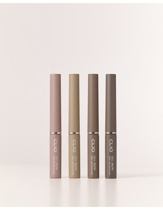 CLIO  Kill Brow Slim Ash Browcara - 4 Colors