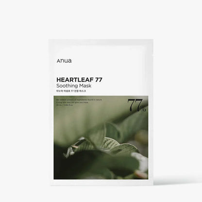 ANUA Heartleaf 77% Soothing Sheet Mask 25ml 1ea