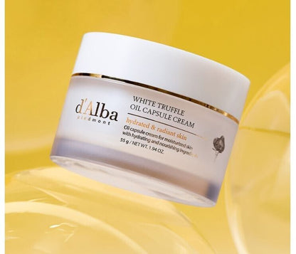 d'Alba official Italian White Truffle Oil Capsule Cream 55g