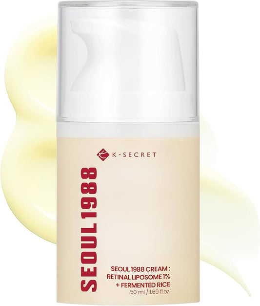 K-SECRET SEOUL 1988 Cream Retinal Liposome 1% + Fermented Rice 50ml