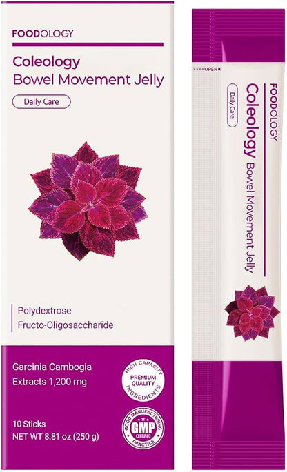 FOODOLOGY Coleology Bowel Movement Jelly (10 Pouch) (30-days supply)