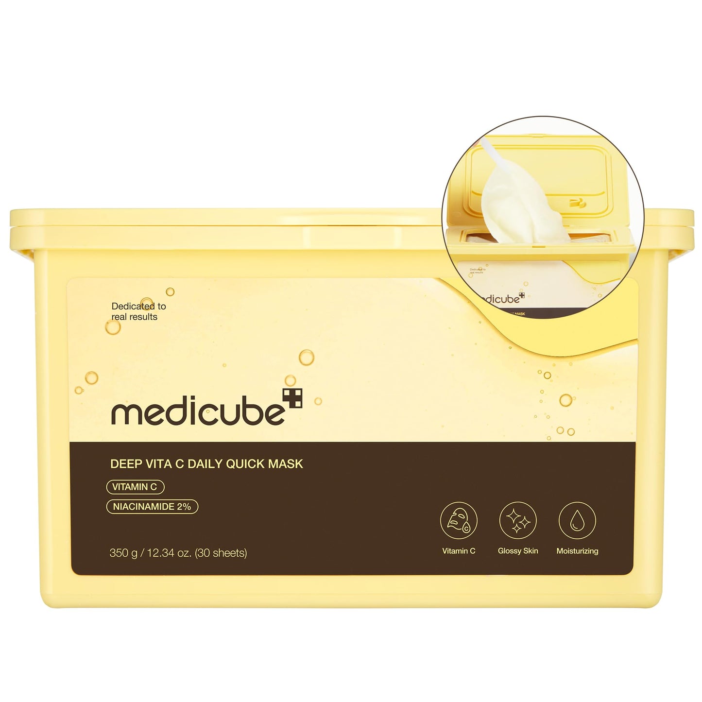 Medicube Deep Vita C Daily Quick Mask 30pcs