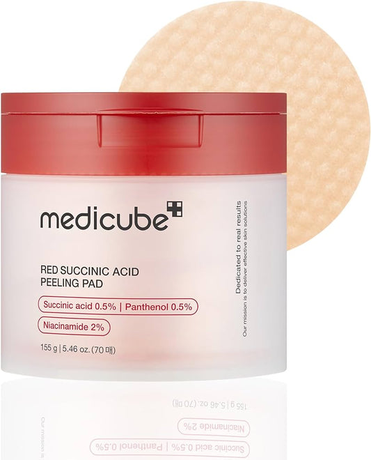 Medicube Red Succinic Acid Peeling Pad 155g/70pads