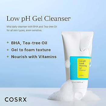 COSRX Low pH Good Morning Gel Cleanser 150ml