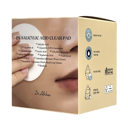 Dr. Althea 2% Salicylic Acid Clear Pad (65 Pads)