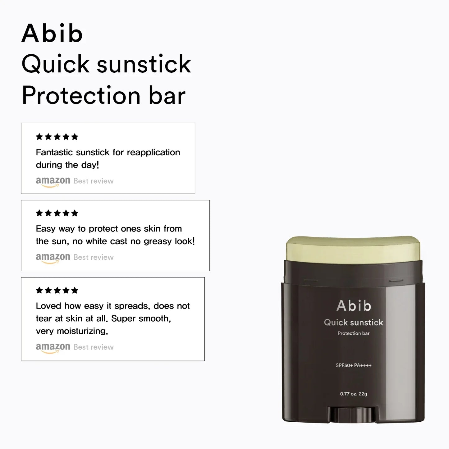 Abib Quick sunstick Protection bar 22g