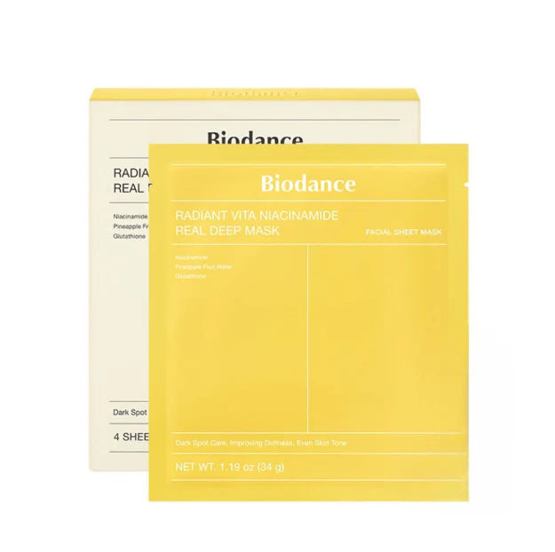 BIODANCE Radiant Vita Niacinamide Real Deep Mask