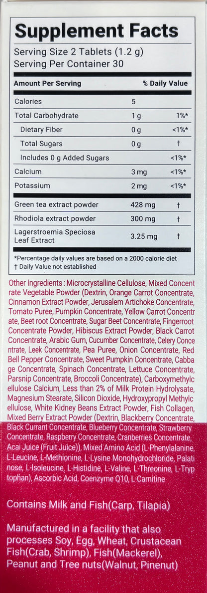 FOODOLOGY Coleology Cut PRO 600mg x 60 tablet