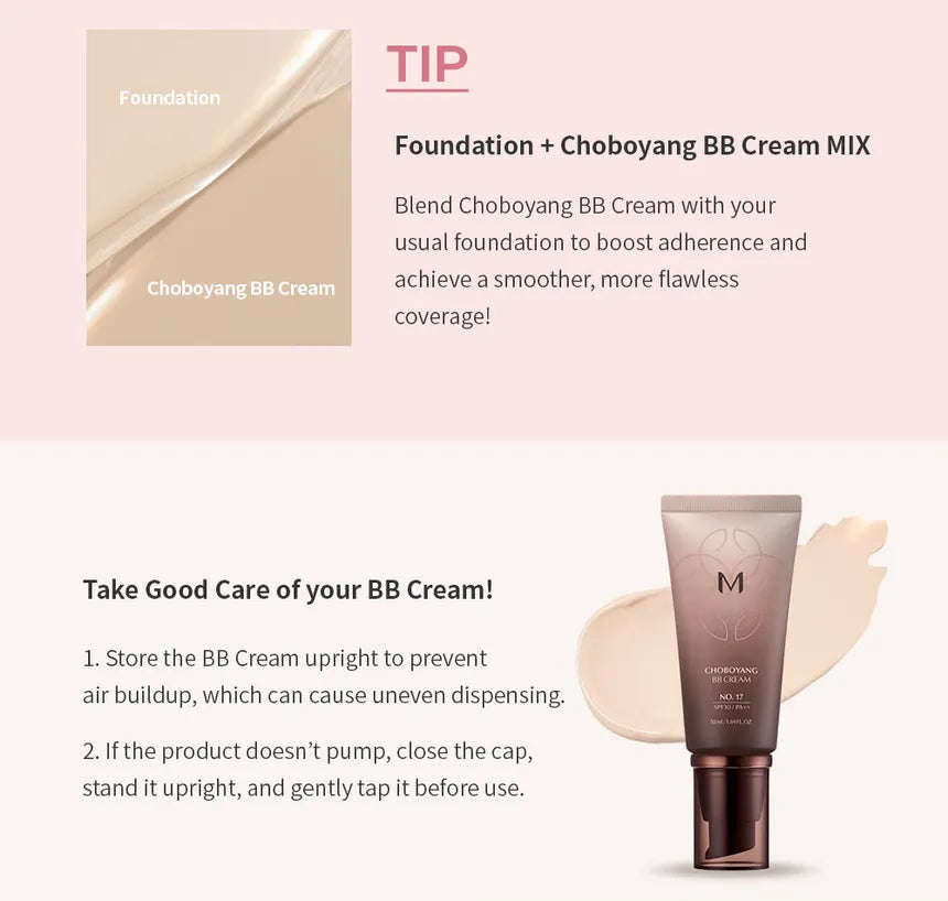 MISSHA M CHOBOYANG BB Cream 50ml (4 shades)