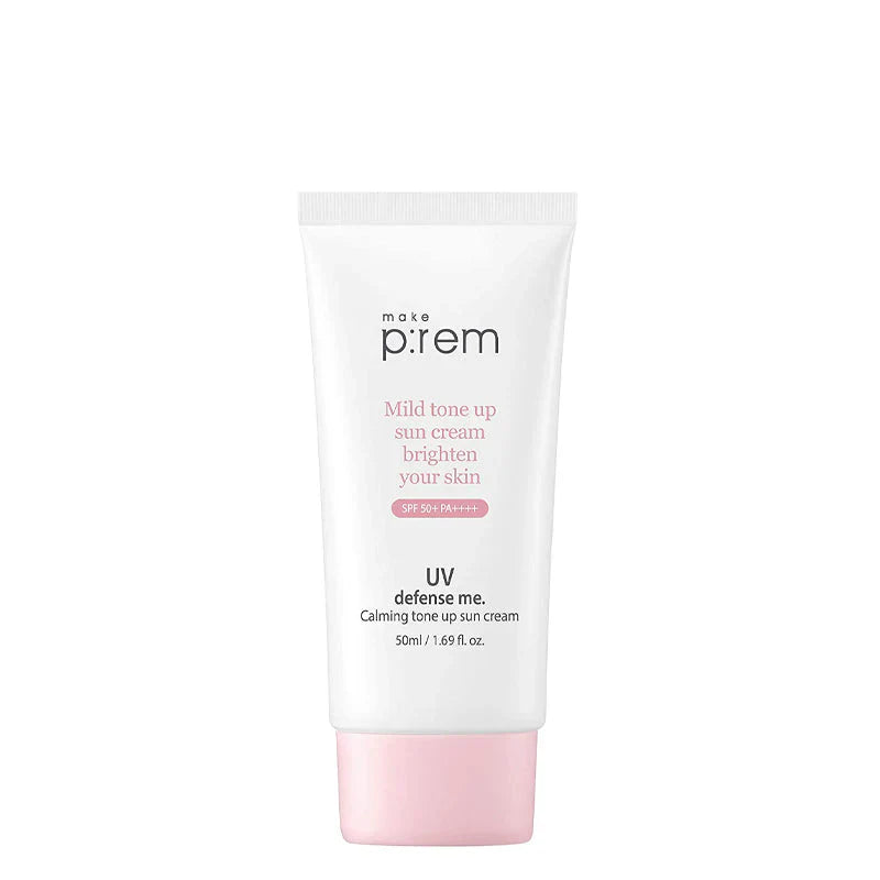 make p:rem UV Defense Me Calming Tone Up Sun Cream 50ml