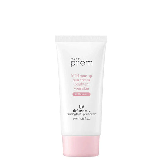make p:rem UV Defense Me Calming Tone Up Sun Cream 50ml