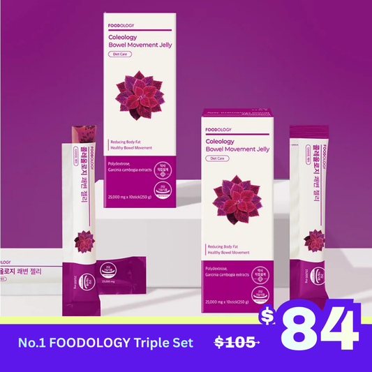 FOODOLOGY Coleology Bowel Movement Jelly (10 Pouch) (30-days supply)