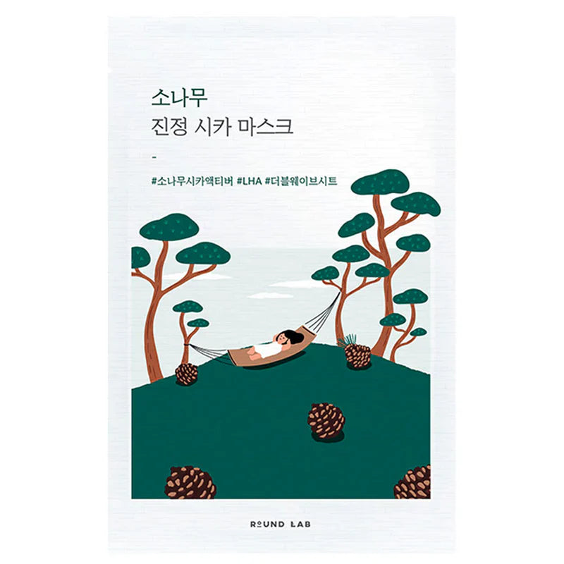 Round Lab Pine Tree Calming Cica Sheet Mask 27ml