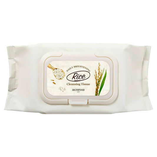 SKINFOOD Rice Daily Brightening Cleansing Tissue (80 Sheets)