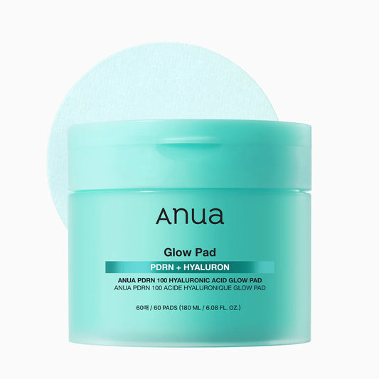 ANUA PDRN 100 Hyaluronic Acid Glow Pad 60ea