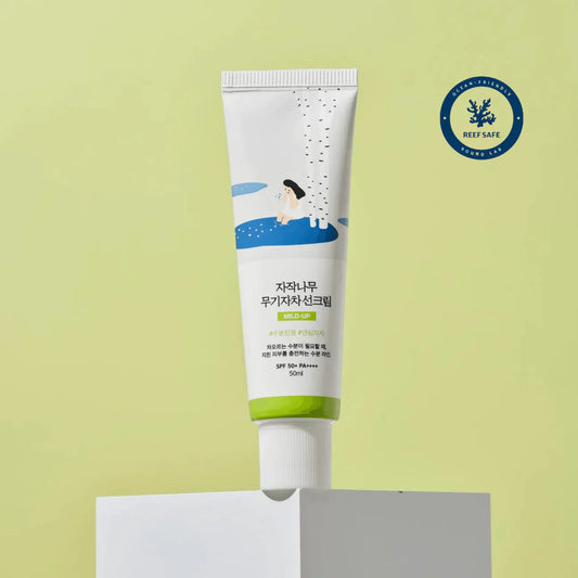 Round Lab - Birch Moisturizing Mild-Up Sunscreen SPF 50+, PA++++ (50mL)