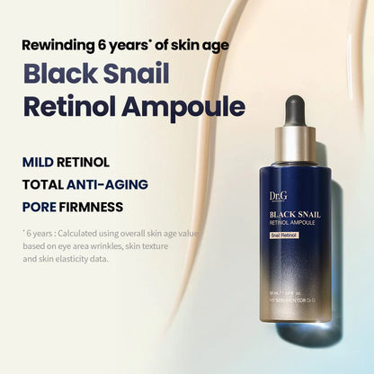 Dr.G Black Snail Retinol Ampoule 50ml / 1.69 fl. oz.