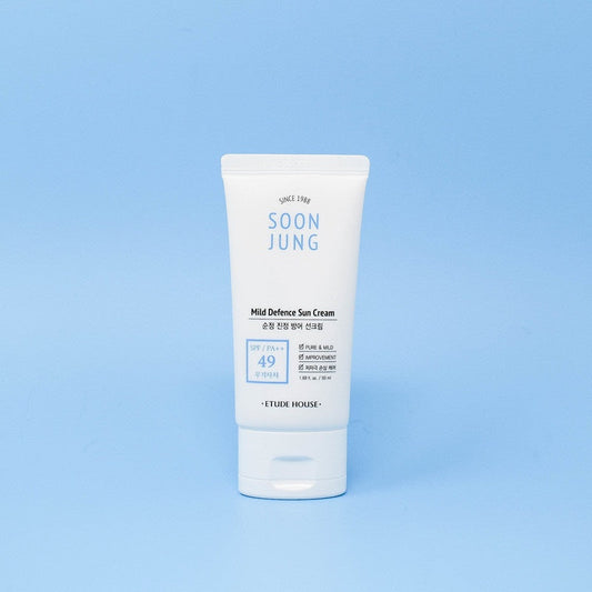 ETUDE HOUSE - Soon Jung Mild Defence Sun Cream SPF49 50ml