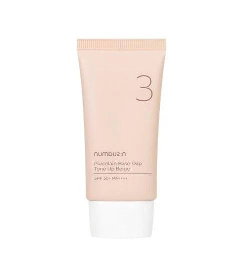 NUMBUZIN No.3 Porcelain Base-skip Tone Up Beige 50ml