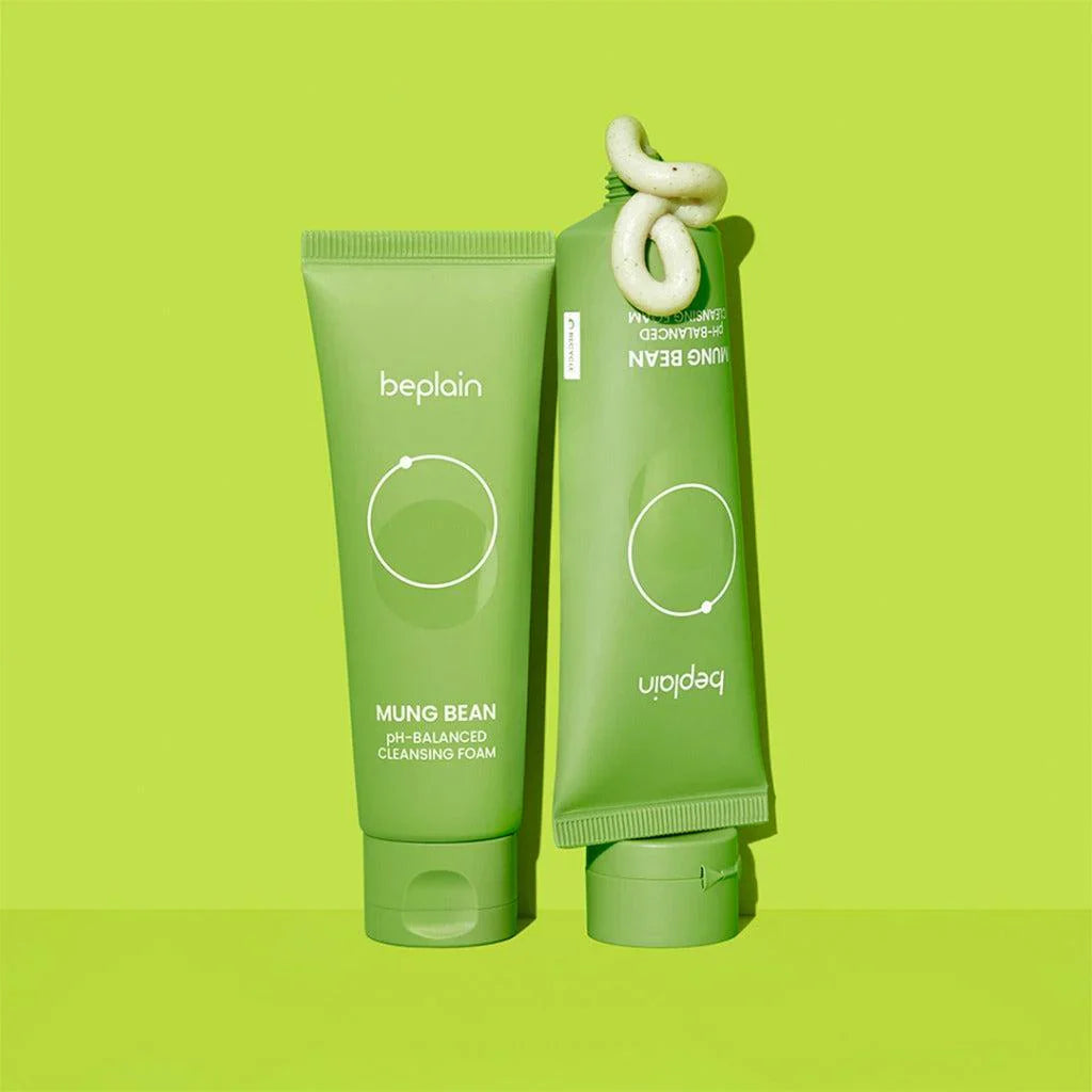 Beplain Mung Bean pH-Balanced Cleansing Foam 80ml