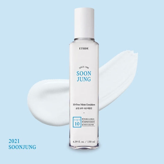 Etude House - Soon Jung 10-Free Moist Emulsion 130ml